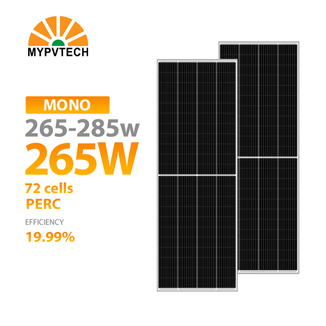 High Efficiency 250-270W PV Monocrystalline Solar Panel and Home Solar Power System and Solar Module