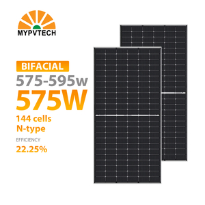 Wholesale Price N Type Solar Panel 550W 575W 580W 600W 700W Eu Warehouse High Efficiency Home Use Solar Panels