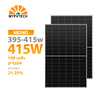 High Efficiency 395-415W PV Monocrystalline Polycrystalline Solar Panel And Home Solar Power System And Solar Module
