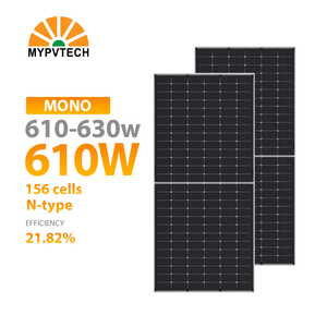  China Large Power Longi Solar Panel 610 Watt Monocrystalline Solar Panel Price For Home Dual glass 700w 
