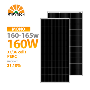 High Efficiency 160-180W PV Monocrystalline Polycrystalline Solar Panel and Home Solar Power System and Solar Module