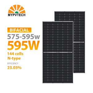 High PV Efficiency Solavita TOPCON Solar Panel 595 Watt Solar Energy System for Submersible Water Farm Pasture Pump