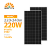 High Efficiency 215-235W PV Monocrystalline Polycrystalline Solar Panel and Home Solar Power System and Solar Module