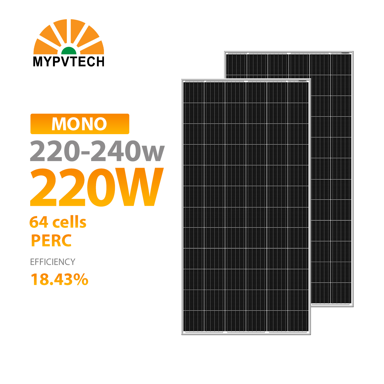 High Efficiency 215-235W PV Monocrystalline Polycrystalline Solar Panel and Home Solar Power System and Solar Module